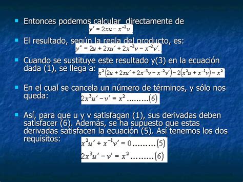 Coeficientes Indeterminados Y Variaci N De Par Metros Ppt