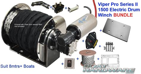 Mm M Rope Kit Electric Anchor Winch Bundle Viper Pro Series Ii