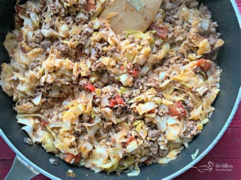 Unstuffed Cabbage Roll Skillet Cabbage Rolls In Minutes