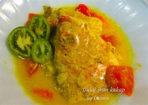 Resep Gulai Ikan Kakap Oleh Chania Nur Fadillah Cookpad