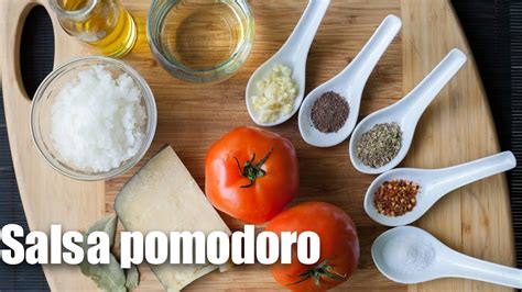 Del Itate Con La Aut Ntica Receta De Salsa Pomodoro Italiana Prueba