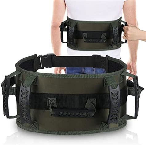 Amazon Gait Belt With 7 Handles Transfer Lift Belts For Elderly