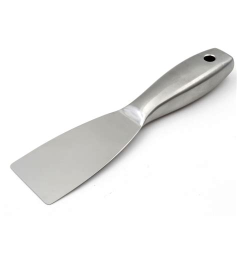 ESPÁTULA PREMIUM MONOMATERIAL ACERO INOX HOJA FLEXIBLE DE 4 CM