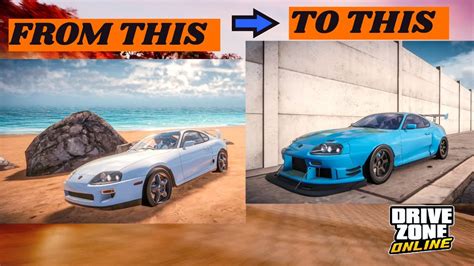 Tuning Toyota Supra Mk In Min Drive Zone Online Youtube