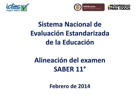 PDF Sistema Nacional de Evaluación Estandarizada de la Por qué