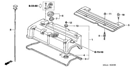 12030-RTA-000 | GASKET SET, HEAD COVER - Bernardi Parts Honda