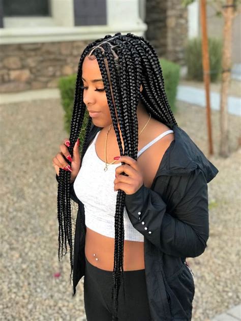 Box Braids 2021 → Lã Jumbo Linha E Kanekalon