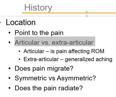 Lecture Dpr History And Physical Exam Of The Shoulder And Elbow