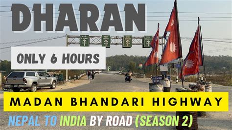 Hetauda To Dharan Only 6 Hours धरान चतरा Madan Bhandari Highway 🇳🇵 To 🇮🇳 By Road Season