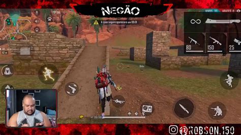 FREE FIRE AO VIVOLIVE ON RUMO AO MESTRE JOGANDO SEGUIDORES