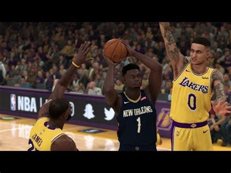 NBA 2K20 Gameplay Los Angeles Lakers Vs New Orleans Pelicans NBA