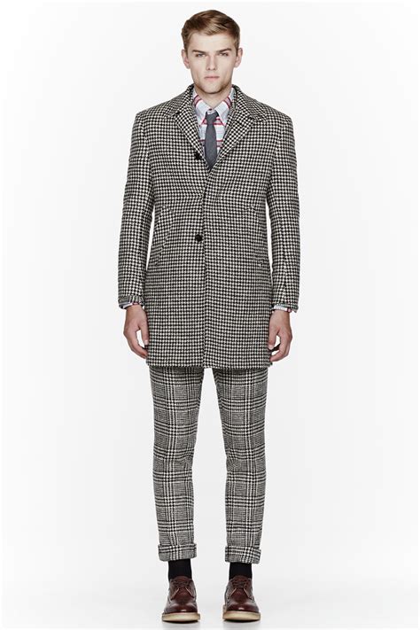 Glen Plaid Suit X Herringbone Coat Soletopia