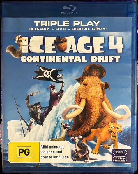 Ice Age Continental Drift Blu Ray Blu Ray Store