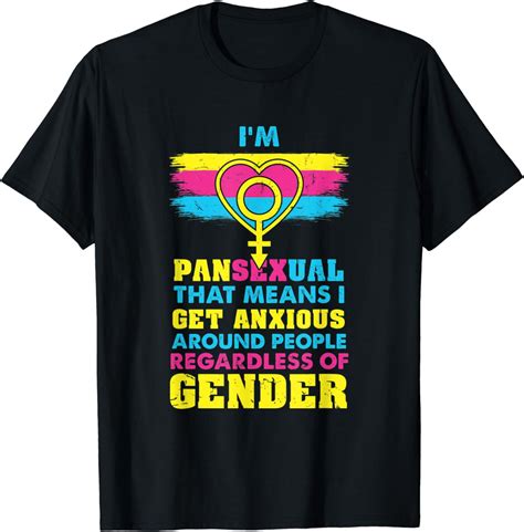 Lgbt Pride Im Pansexual T Shirt Uk Clothing