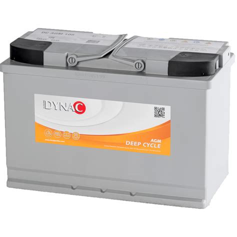 Dynac Deep Cycle AGM accu DC AGM 105 12V 105Ah