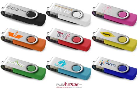 Cl Usb Twister Classic Publicitaire Personnalis E