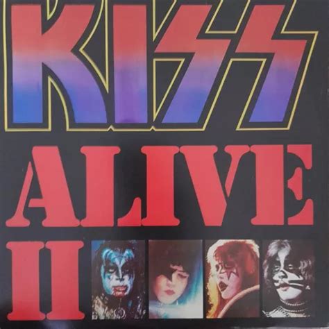 Kiss Alive Ii Lp Duplo Gatefold Vinil Mercadolivre