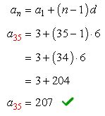 Arithmetic Sequence Formula – ChiliMath