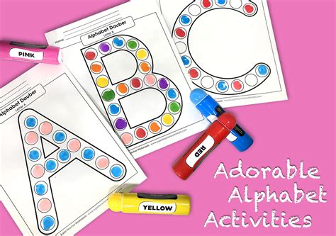 Adorable Alphabet Activities