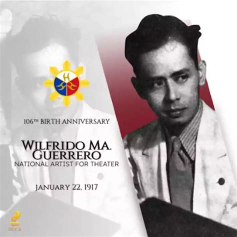 Wilfrido Ma Guerrero The Philippines Today