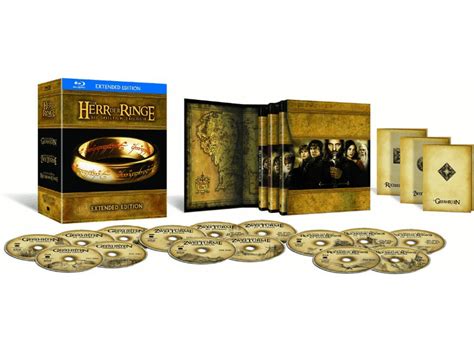 Der Herr Der Ringe Extended Edition Trilogie Blu Ray Dvd F R