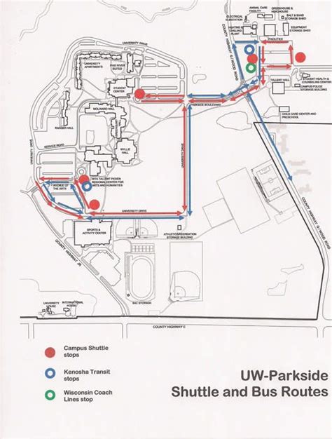 Uw Parkside Campus Map Korte Kapsels 2020