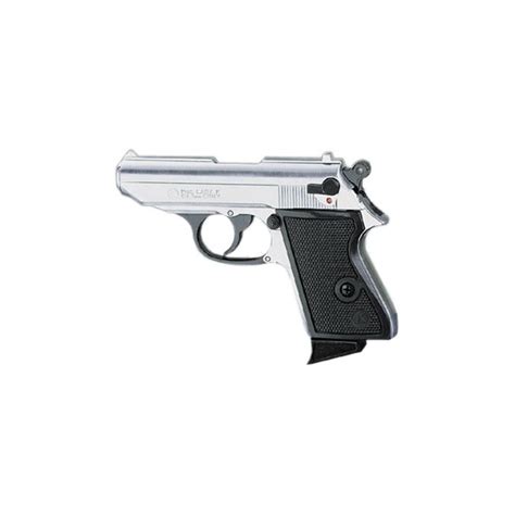 Pistolet D Alarme A Blanc Ou A Gaz Pour Femme Mm Kimar Lady Nickel