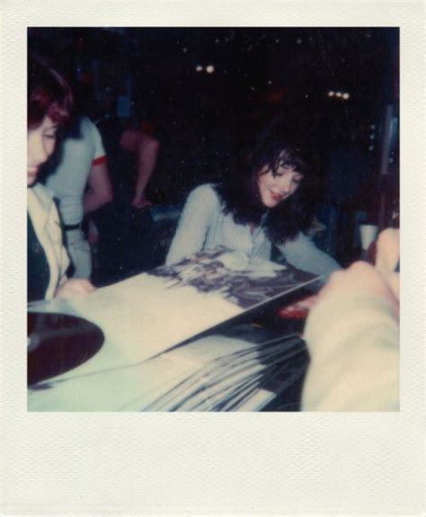 Polaroid Of Kate Bush Taken By A Fan 1980