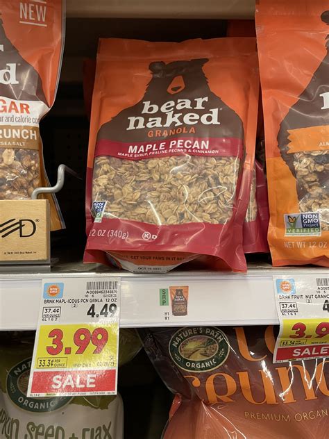 Bear Naked Granola As Low As Kroger Krazy
