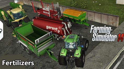 Fs14 Farming Simulator 14 FERTILIZERS Timelapse YouTube