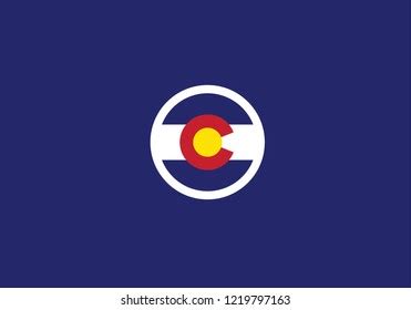 Colorado flag Royalty Free Stock SVG Vector