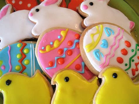 Easter Sale Gift Cookies Bunny Chick And Carrot Cookies Decorated