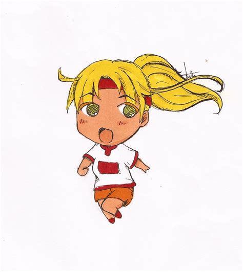 Blonde Chibi By WolfFireDevilAndFood On DeviantArt