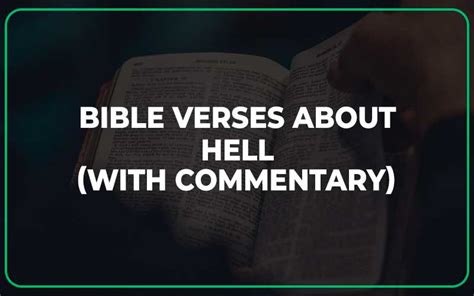 25 Bible Verses About Hell With Commentary Scripture Savvy