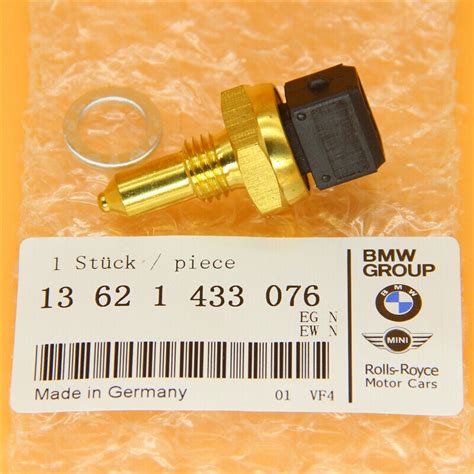 New Original Coolant Temperature Sensor Cooling Sender Fit For Bmw 13621433076 Ebay