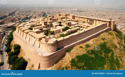 Erbil Citadel, Historic Tourist Building, UNESCO Architectural Fund. AI ...