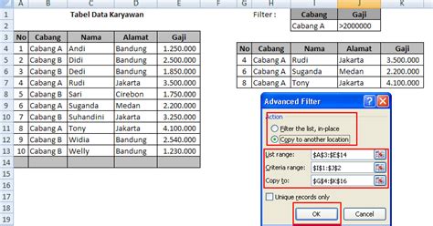 Cara Menggunakan Filter Di Excel Panduan Ayu