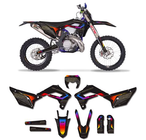 Kit D Co Motocross Sherco Radiant Shifter Gfx