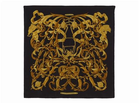 Hermes Foulard Hermès Les Mors a La Conétable Asta GIOIELLI