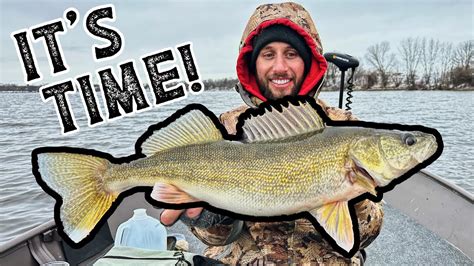 It S Time For Walleyes Pre Spawn Walleye Fishing The Fox River Youtube