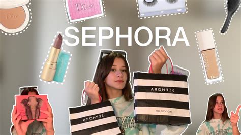 Распаковка косметики из SEPHORA | 💗люкс? - YouTube