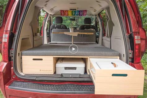 Turn Your Minivan Into A Camper With The Conversion Kit Roadloft