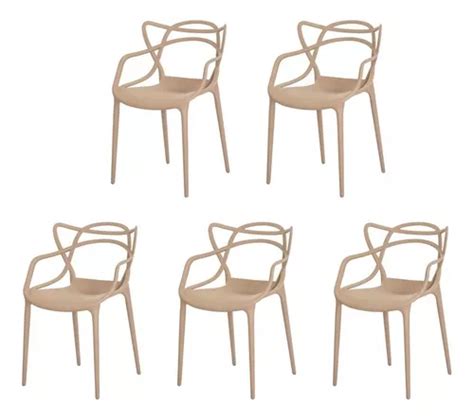 Kit Cadeiras Allegra Cozinha C Cores Estrutura Da Cadeira Nude Parcelamento Sem Juros