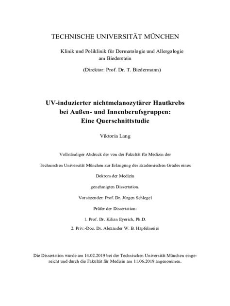 Ausf Llbar Online T Biedermann S Research Workstechnische Universitt