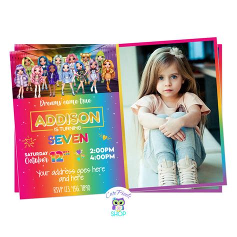 Rainbow High Invitation - All Rainbow High Dolls – Cute Pixels Shop