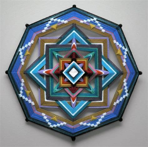 Crossroads A 16 Inch 8 Sided Ojo De Dios By Custom Order Ojo De