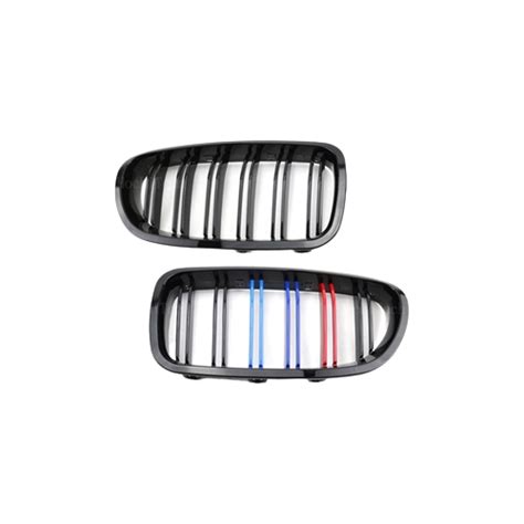 Grilles de calandre Noires brillantes BMW Serie 5 2010 à 2017