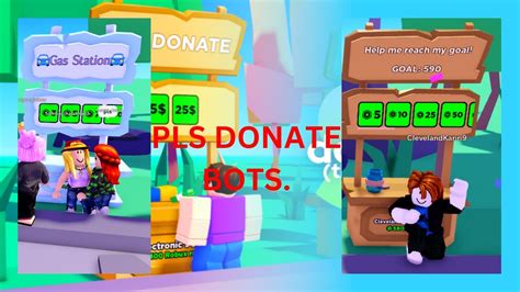 Pls Donate BOTS What Happens If You Donate To Them YouTube