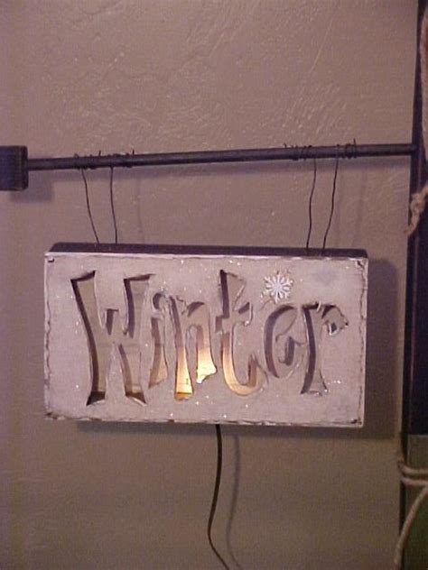 Winter Crafts Novelty Sign Neon Signs