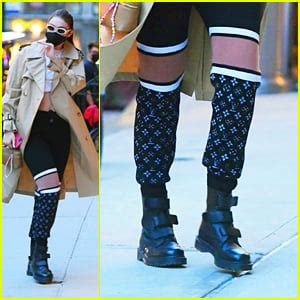 Gigi Hadid Rocks A Pair Of Cool Sweats After A Photo Shoot In Nyc